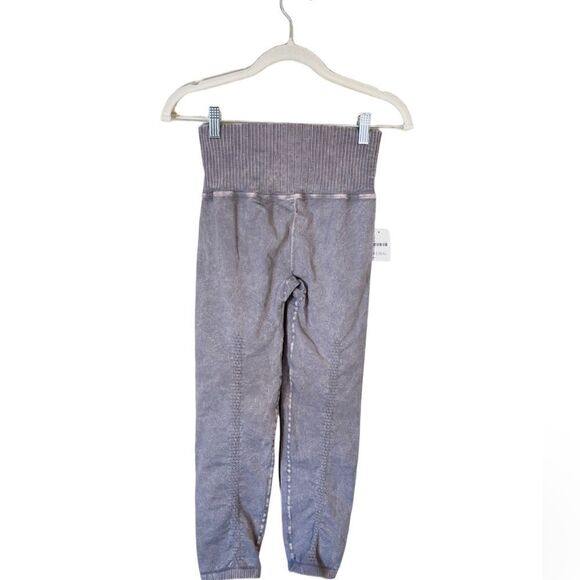 NWT Free People Good Karma Gray Leggings Size M/L - Picture 8 of 11